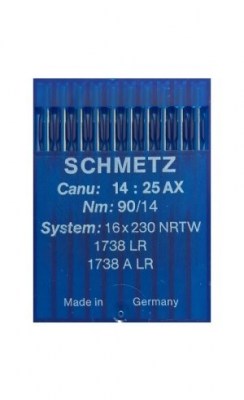 SCHMETZ AGHI 1738 (A) LR - NO. 90 - SCHMETZ NADELN 1738 (A) LR - NR. 90